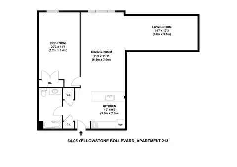 6405 Yellowstone Blvd #213, Forest Hills, NY 11375