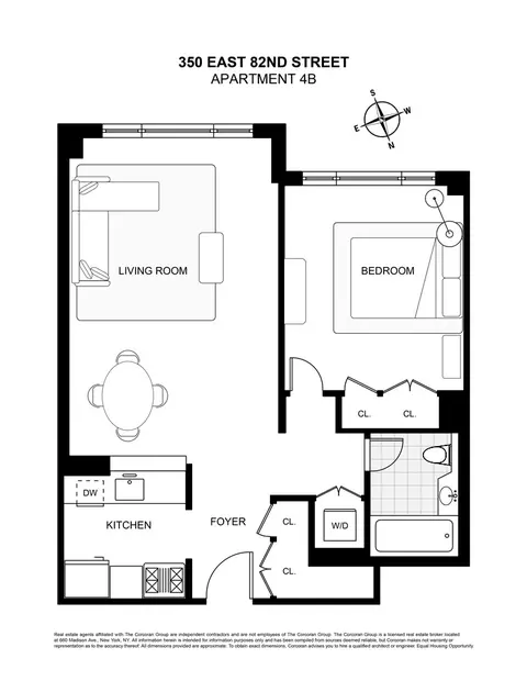 350 E 82nd St #4B, New York, NY 10028