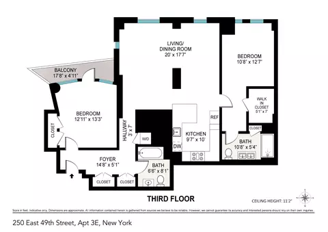 250 E 49th St #3E, New York, NY 10017