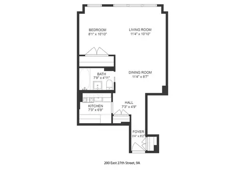 200 E 27th St #9A, New York, NY 10016