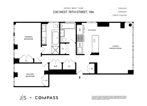 230 W 78th St #18A, New York, NY 10024