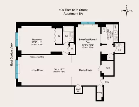 400 E 54th St #8A, New York, NY 10022