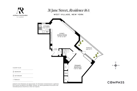 31 Jane St #16A, New York, NY 10014
