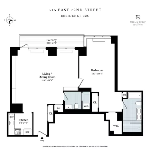 515 E 72nd St #32C, New York, NY 10021