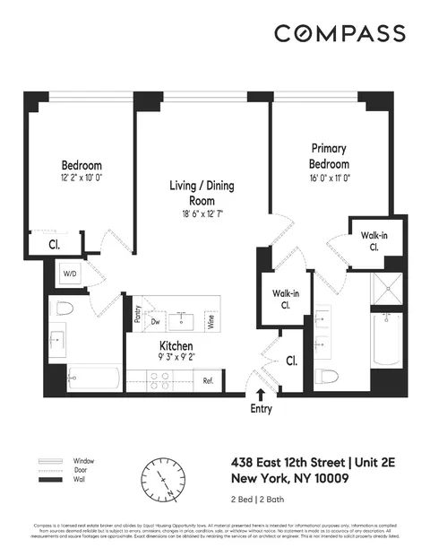 438 E 12th St #2E, New York, NY 10009