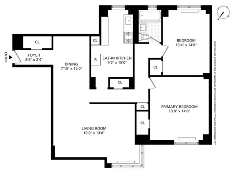 417 Grand St #D605, New York, NY 10002
