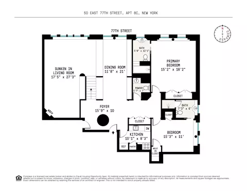 50 E 77th St #8C, New York, NY 10075