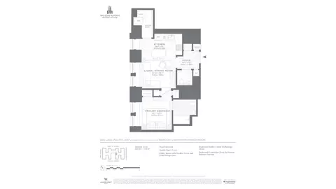 Floorplan - 303 Park Ave #2807, New York, NY 10022 photo 1 of 1