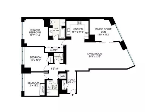 272 W 107th St #10A, New York, NY 10025