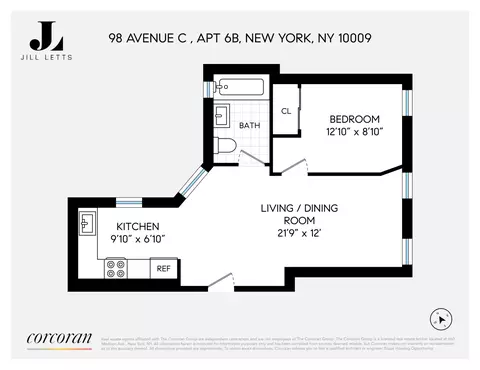 98 Ave C #6B, New York, NY 10009