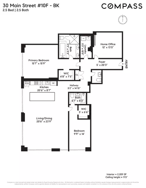 30 Main St #10F, Brooklyn, NY 11201