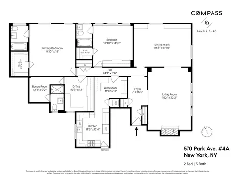 570 Park Ave #4A, New York, NY 10065