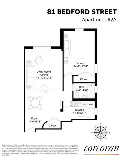 81 Bedford St #2A, New York, NY 10014