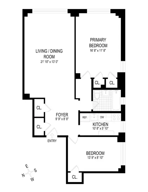 11 Riverside Dr #6FE, New York, NY 10023