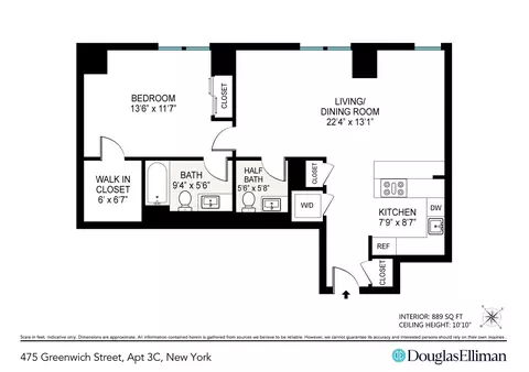 475 Greenwich St #3C, New York, NY 10013