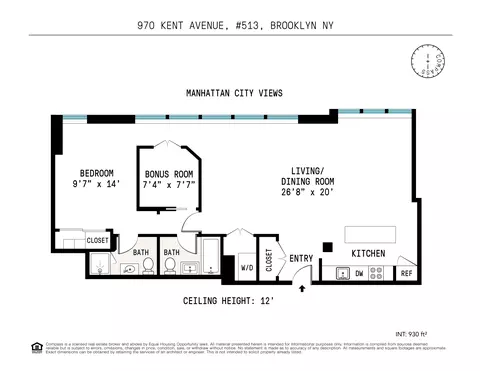 970 Kent Ave #513, Brooklyn, NY 11205