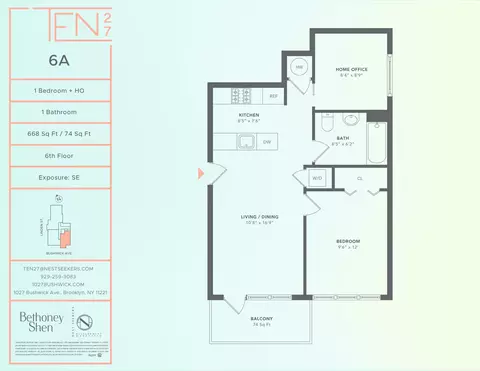 1027 Bushwick Ave #6-A, Brooklyn, NY 11221