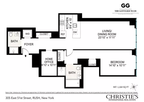 305 E 51st St #RU5H, New York, NY 10022