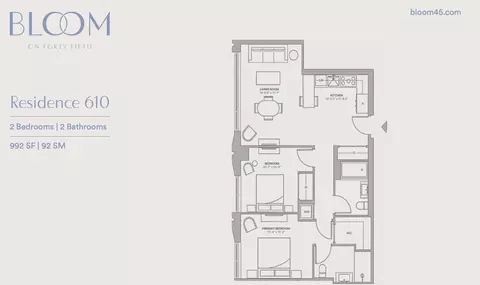 500 W 45th St #610, New York, NY 10036