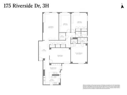 175 Riverside Dr #3H, New York, NY 10024