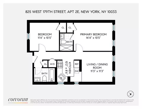 825 W 179th St #2E, New York, NY 10033