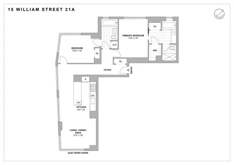 15 William St #21A, New York, NY 10005