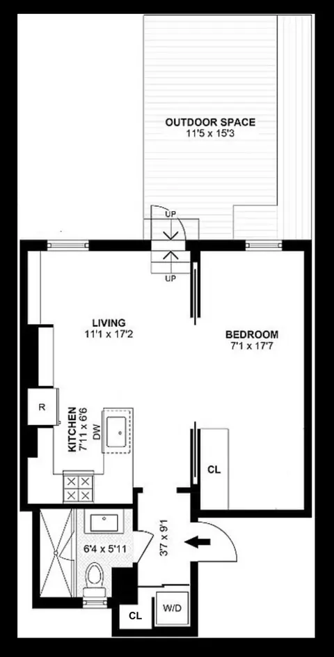 308 W 106th St #4R, New York, NY 10025