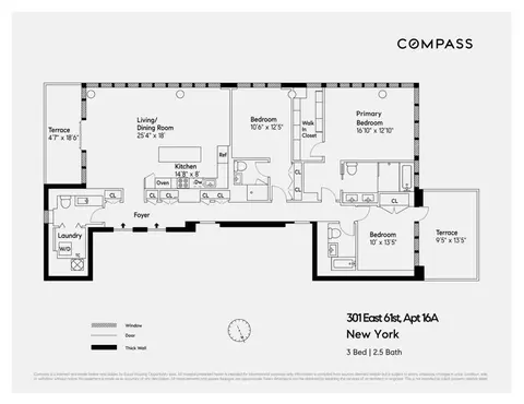 301 E 61st St #16A, New York, NY 10065