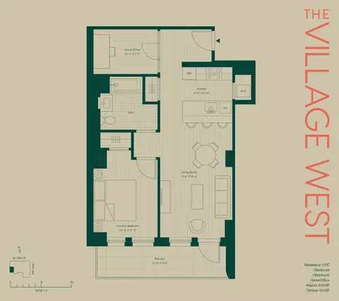 525 6th Ave #7C, New York, NY 10011
