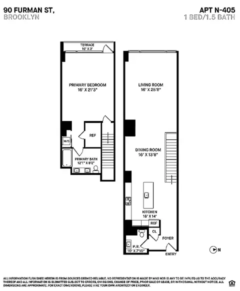 90 Furman St #N405, Brooklyn, NY 11201