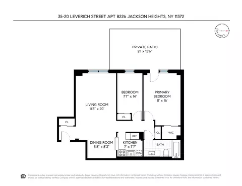 35-20 Leverich St #B226, Jackson Heights, NY 11372