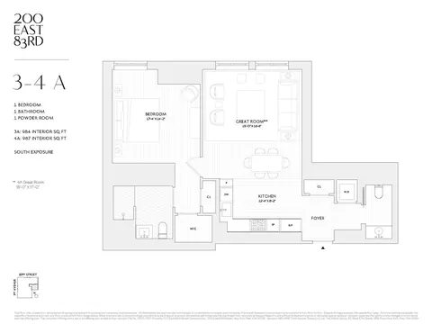 200 E 83rd St #4A, New York, NY 10028