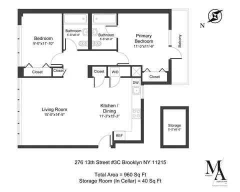 515 5th Ave #3C, Brooklyn, NY 11215