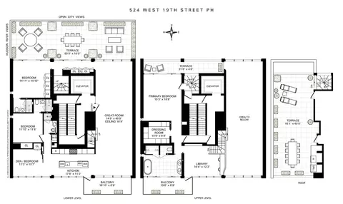 524 W 19th St #PH, New York, NY 10011