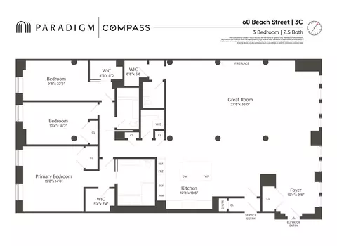 60 Beach St #3C, New York, NY 10013