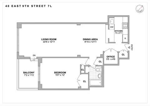 40 E 9th St #7L, New York, NY 10003