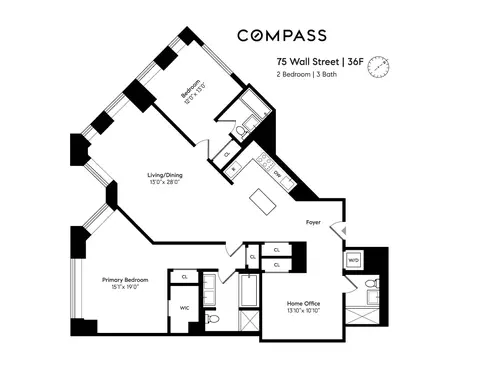 75 Wall St #36FF, New York, NY 10005
