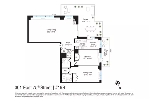 301 E 75th St #19B, New York, NY 10021
