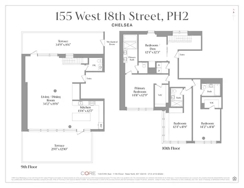 155 W 18th St #PH2, New York, NY 10011