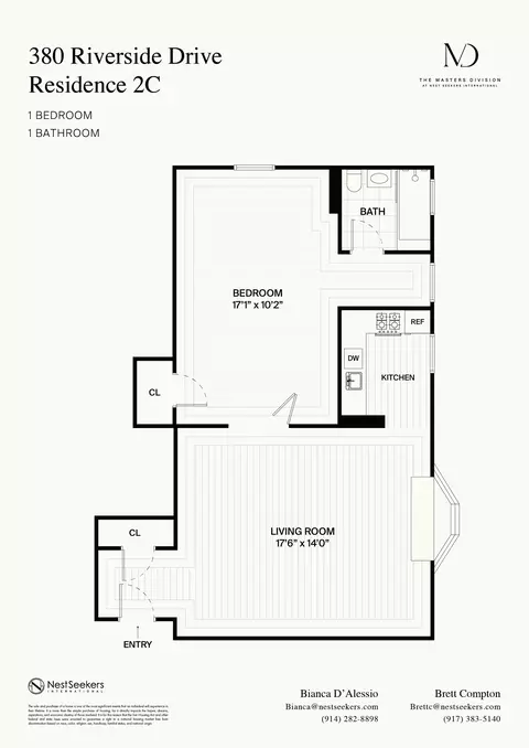 380 Riverside Dr #2-C, New York, NY 10025