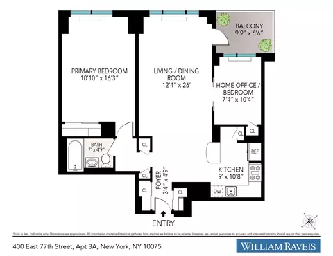 400 E 77th St #3-A, New York, NY 10075