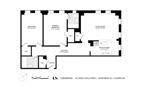 470 W 24th St #2C, New York, NY 10011