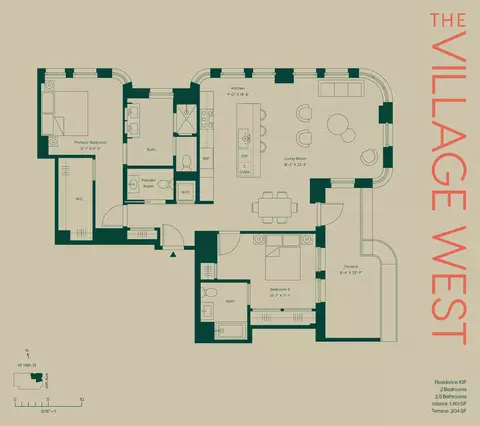 525 6th Ave #10F, New York, NY 10011