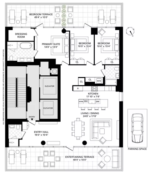 302 E 96th St #PH1, New York, NY 10128