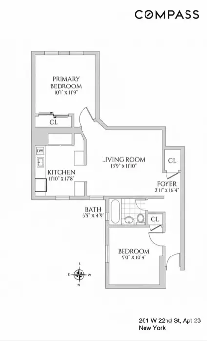 261 W 22nd St #23, New York, NY 10011