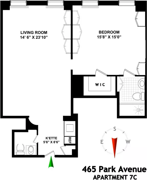 465 Park Ave #7C, New York, NY 10022