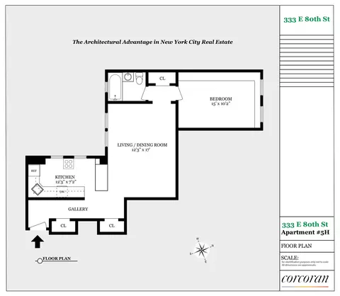 333 E 80th St #5H, New York, NY 10075