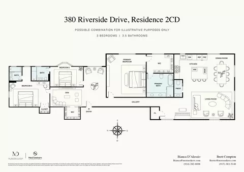 380 Riverside Dr #2-CD, New York, NY 10025