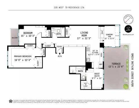 130 W 79th St #17A, New York, NY 10024