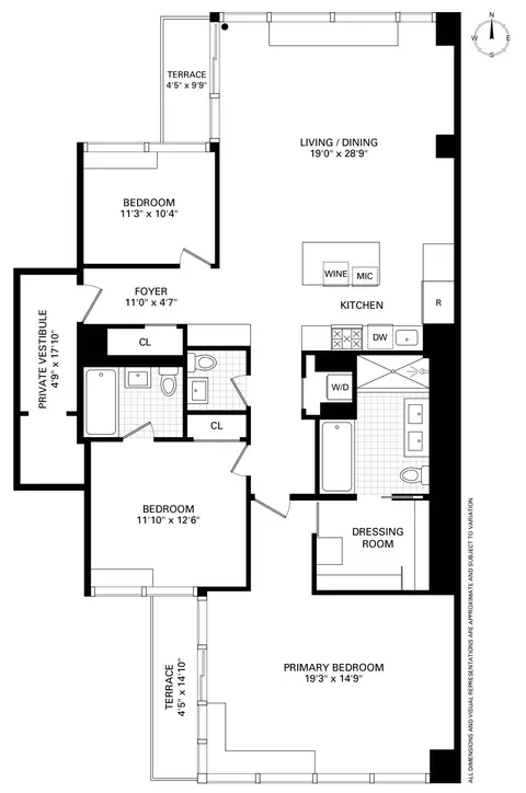 241 W 19th St #PH2, New York, NY 10011